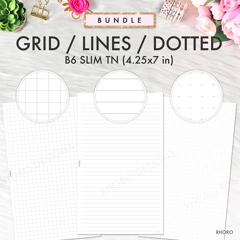 B6 Slim TN Archives - Rhoro Designs Planner Insert Printables b6-slim-tn-archives-rhoro-designs-planner-insert-printables